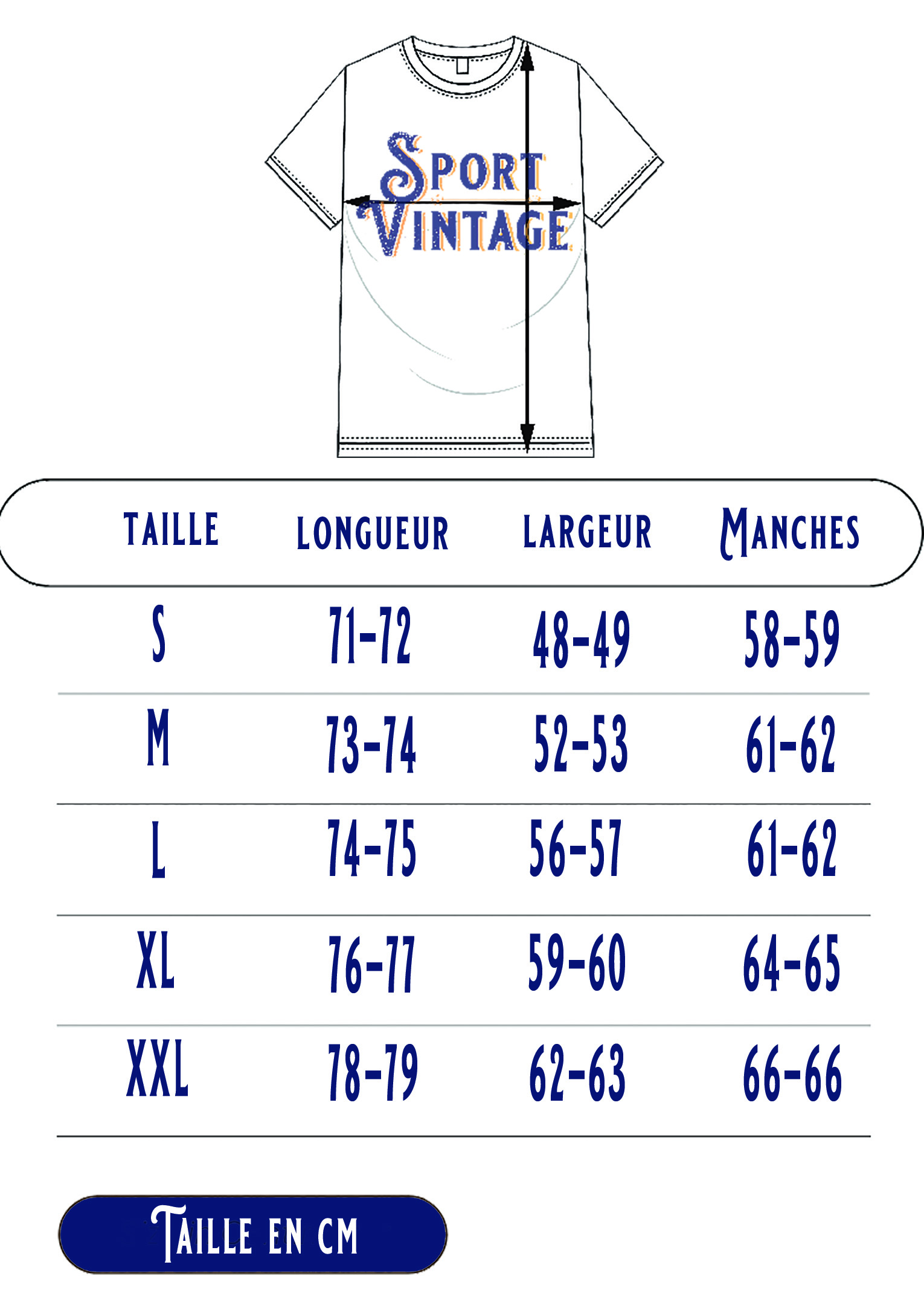 mensurations maillot stade rochelais